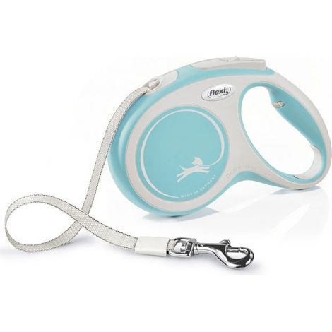 Flexi New Comfort bleu ciel sangle 5m : M
