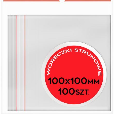 SACCHETTI CON CHIUSURA A ZIP 100/100 100 pezzi
