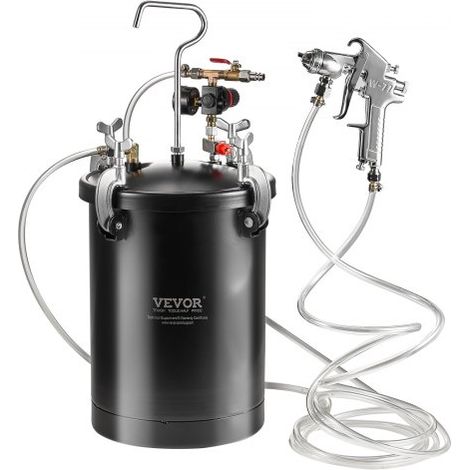 Réservoir de Peinture sous Pression 15 L Pot de Pression de (1/5)
