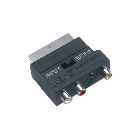 Adattatore Scart Audio/Video (Elcart Cod. 450740400)