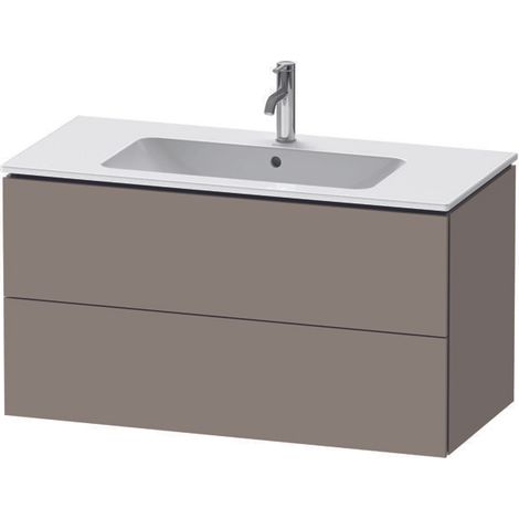 Duravit L-Cube bâti-support lavabo suspendu, 2 tiroirs, (1/5)
