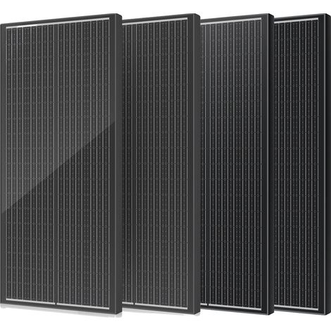 Panneau Solaire, Silicium Monocristallin, Design Étanche, 400W
