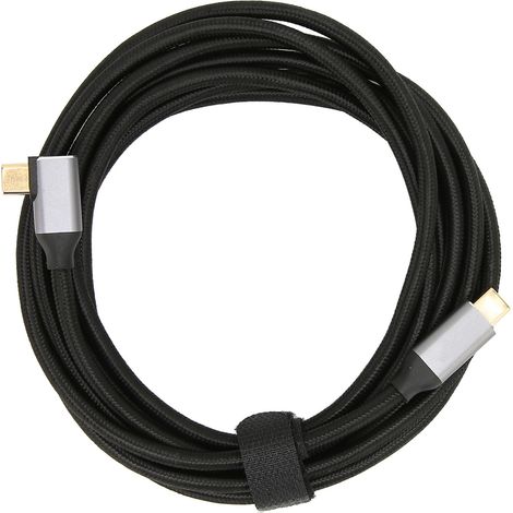 Câble USB-C vers USB-C 3.1 Gen 2 100W 5A, Support Vidéo 4K 60Hz et Transmission 10Gbps, 3m (1/5)