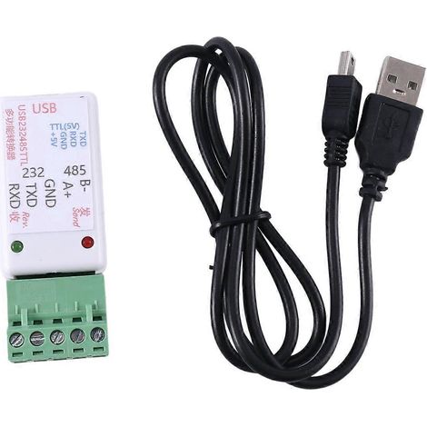 3-in-1 USB 232 485 zu RS485 / USB zu RS232 / 232 zu 485 Konverter