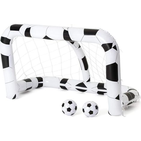 52058 But de football gonflable 213 x 177 x 125 cm avec 2 ballons 36 cm-Fei Yu (1/4)