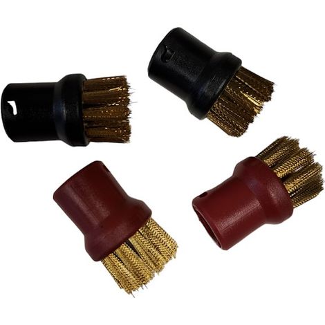 JEU DE BROSSES RONDES POUR NETTOYEUR HAUTE-PRESSION KARCHER - 00805520 (1/2)