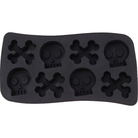 1 Stück Totenkopf-Tablett