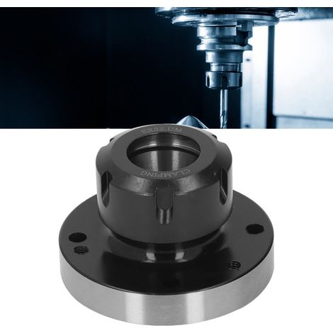 Mandrin à pince ER32, diamètre 80 mm, pour machines-outils de fraisage CNC. (1/5)