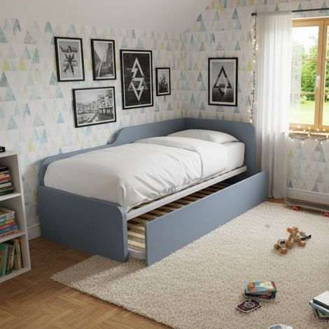 Divano letto sagomato 80x190 con letto estraibile e sollevabile - Avio