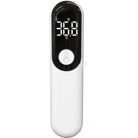 Thermomètre frontal pour bébé, thermomètre numérique sans contact, lectures rapides et précises, thermomètres infrarouges pour adultes et enfants, alarme de fièvre, arrêt automatique