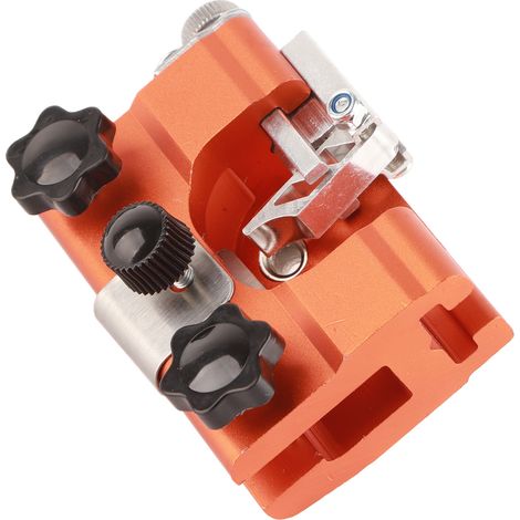 Affûteuse de chaîne manuelle, outil d'affûtage de chaîne portable pour usage domestique, clip de chaîne, affûteur de chaîne (1/4)