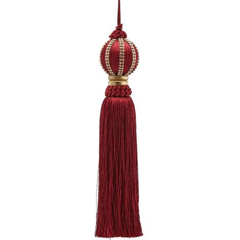 Nappa natalizia decorativa, pendaglio per albero di natale da 27 cm -Carne (1/4)