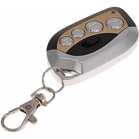 Duplicateur de Télécommande sans Fil 433,92 MHz Universel Clonage Électrique Porte de Garage Porte Télécommande Duplicateur clé Fob (GV608,Or) (1/4)