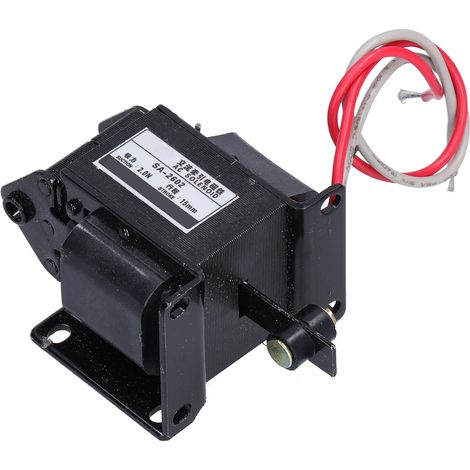 Électroaimant de traction BERM, force d'aspiration 2,0 N, course 15 mm, SA-2602, 220 V CA (1/5)