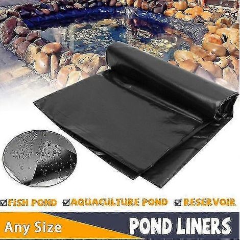 Revêtements pour bassins à poissons de différentes tailles, membranes PVC de renforcement pour piscines de jardin et aménagements paysagers (1/5)