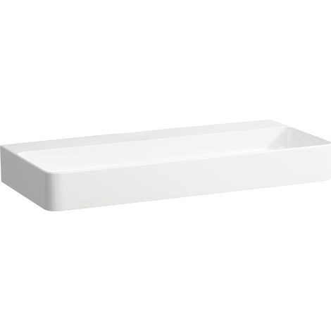 LAUFEN VAL lavabo, encastré, sans trou pour robinet, sans