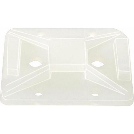 HellermannTyton TY8G1-N66-NA-C1 Befestigungssockel schraubbar 151-21819 halogenfrei, UV-stabilisie (1/2)