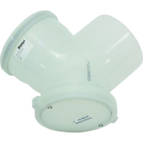 Vaillant Bogen 87 Grad DN 160 PP mit Reinigungsöffnung, 0020095554 (1/2)