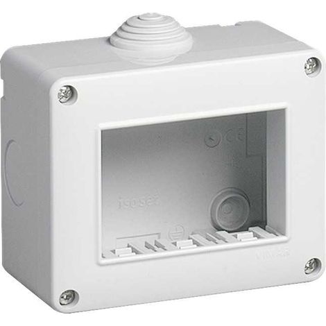 14803 Contenedor de pared IP40 3 módulos