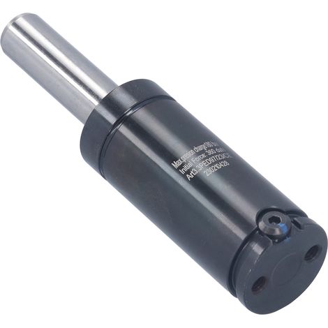 Ressort à gaz azote micro compressé pour emboutissage industriel, trou taraudé M6, série 350 YX350-050, pièce de presse compacte. (1/5)
