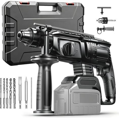 Marteau perforateur 3J sans fil pour 18V (sans batterie) (1/5)