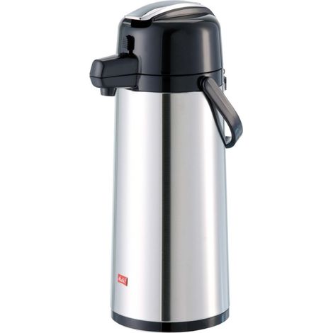 Melitta 20895 Isolierkanne 2,2 L Schwarz und Silber