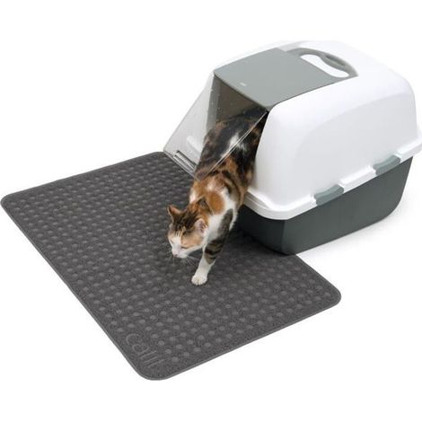 CAT IT Katzentoilettenmatte - Große Größe - 90 x 60 cm (35,5 x 23,5 Zoll) - Für Katzen (1/3)