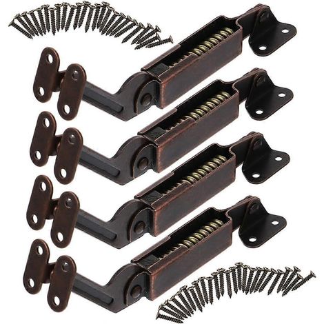 SHINEOFI Charnières de support pour coffre antique (lot de 4) (1/5)