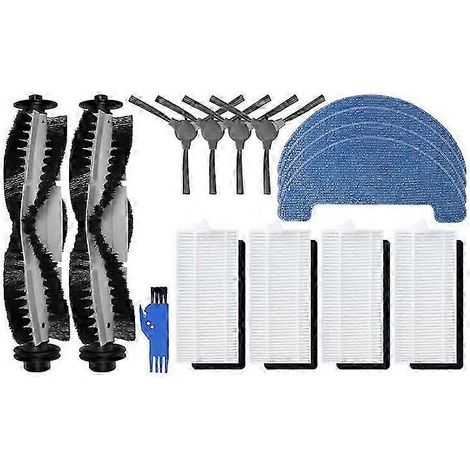 Pièces de rechange et accessoires pour aspirateur robot Venga RVC 3000 : brosse principale latérale, filtre HEPA (1/5)