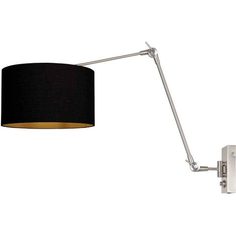 Steinhauer - applique murale - Prestige Chic - acier - lin métal (1/4)
