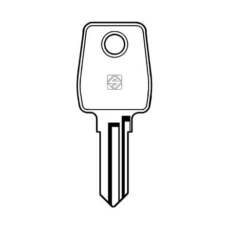 CHIAVE PIATTA L&F LF22R SILCA - OTTONE NICHELATO- 10 pezzi