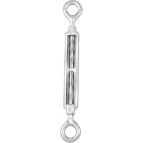 Tenditore a 2 occhi M6 mm. in acciaio zincato