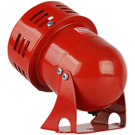Nazalus-Vente chaude-Sirène 220V, sirène à moteur rouge klaxon en métal sirène marine industrielle (1/5)