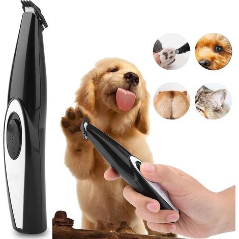 Tondeuse électrique pour poils de pattes d'animaux, toilettage et pédicure pour chiens-AquaForge (1/4)
