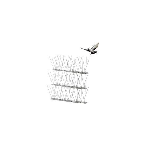 (3 Pièces) Pic Anti Pigeon en Acier Inoxydable 1 Mètres Anti Oiseaux pour Effrayer Corbeaux, Moineaux, Chats, des Animaux (1/5)