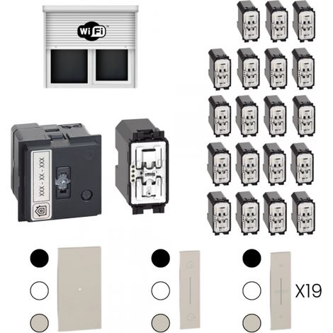 Bticino Kit gestione tapparelle Centralizzato APP Wireless Living Now - K2010KITN nr.19 Tapparelle