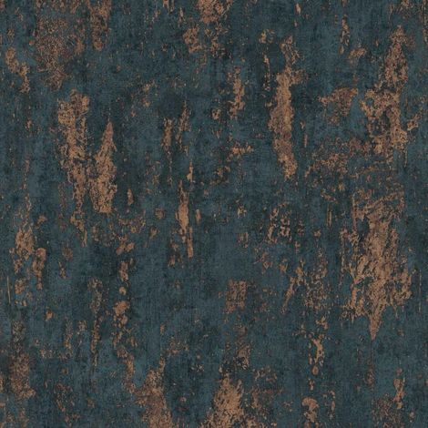 Erismann Casual Chic Industrial Concrete Navy Wallpaper Paste The Wall Vinyl (1/4)