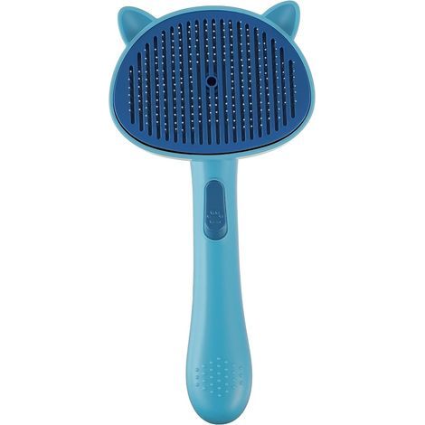 Spazzola per cani e gatti, spazzola per gatti, spazzola per cani, spazzola per la rimozione del pelo per peli lunghi e corti, rimozione del pelo degli animali domestici con un solo clic, pettine massa (1/3)