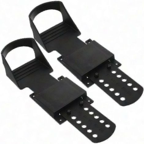 Set mit 2 Ersatzpedalen für Indoor-Rudergeräte, kompatibel mit Fitnessgeräten, robuste Befestigung, Heim-Cardio-Training. (1/5)