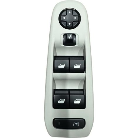 Lève-vitre électrique de voiture avec bouton poussoir compatible avec 408 308S 98074269ZD (1/4)