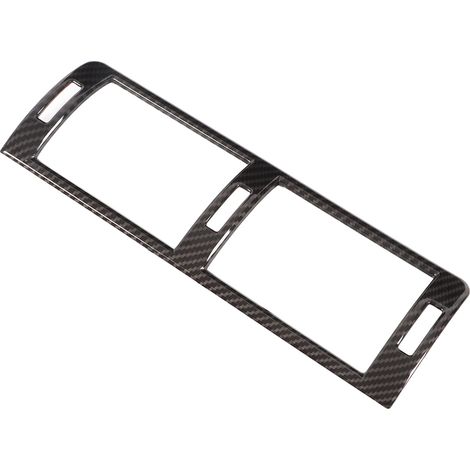 Cubierta de ventilación para la consola central con aspecto de fibra de carbono para BMW Serie 3 E46 (1998-2004) (1/5)
