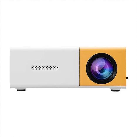 Mini projecteur portable avec prise en charge Full HD 1080p - Télécommande incluse, alimentation USB, idéal pour les smartphones (1/5)
