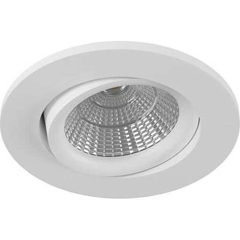 Faretto Led Cob 3 W Luce Bianca 6500k A Incasso Orientabile Bordo Bianco P-45-bf (1/4)
