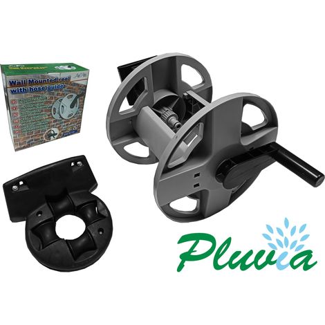 pluvia soporte portamangueras pared para 20 m sin manguera 6165