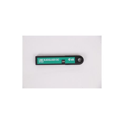 C SET 10 LAME RICAMBIO SPEZZ SK2 P/CUTTER 18MM BLACKLASER Q.TA 20