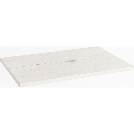 TOP IN LEGNO PER BASE MOD. UNIKA- cm 80x46x1,8 Olmo Bianco- DH- pezzi 1