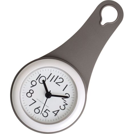 Horloge de salle de bain simple, cuisine, horloge à ventouse domestique étanche et silencieuse (1/5)