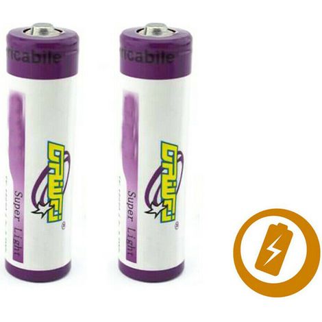 Coppia batteria ricaricabile litio 2700mAH 1.2v AA pila torcia lampada TE-B0219 (1/3)