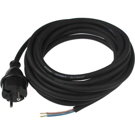 Cable de alimentación, H07RN-F, 230V 16A, IP44, para obras de construcción (1/5)