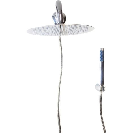 Ensemble de douche avec bras de douche 40cm (1/3)